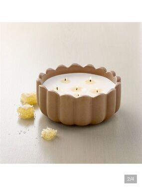 NWT Hearth & Hand Salted Honey 6-Wick Candle